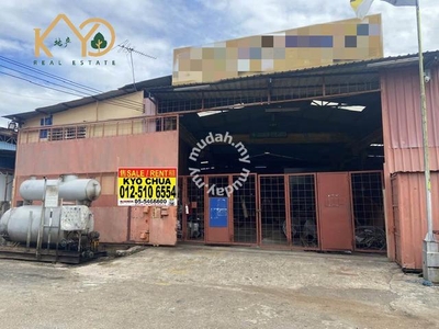 Lahat Rima Corner Factory For Sale in Ipoh