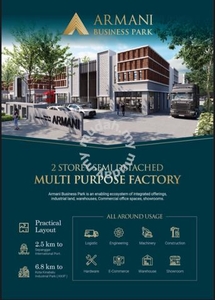 NEW 2 Storey Semi D Multi-Purpose Factory/Warehouse | Sepanggar | KKIP