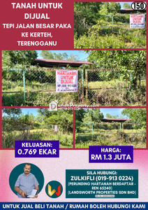 Agriculture Land For Sale at Paka