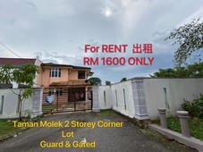 2 Storey Corner Terrace House @Taman Molek