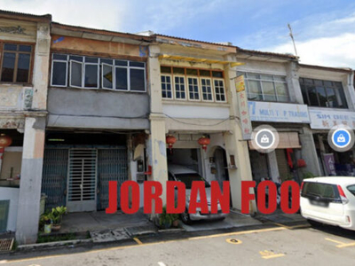 2S Shophouse Jalan CY Choy Georgetown Facing Main Road near Pasar