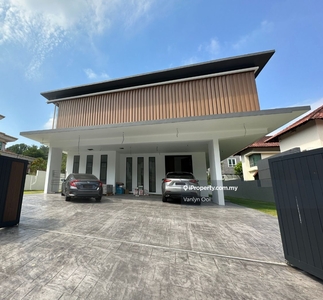 A new contemporary bungalow in secured & serene environment