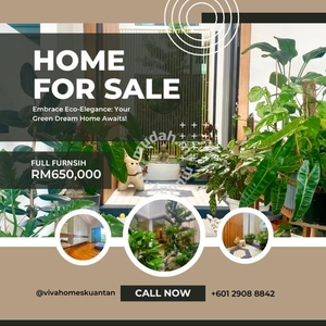 Luxurious Fully Furnished 2-Storey Garden Home at IM1, Bukit Setongkol