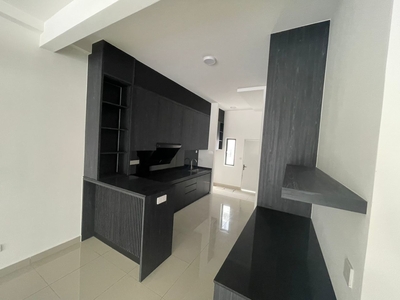 New unit 22'x70' Partly Furnished in Kit Cabinet, A/C, etc... in Cyberjaya Sejati Lakeside