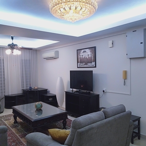 Duplex home fitted with premium furniture