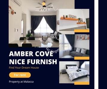Super Nice Fully Furnish Amber Cove Residence Kota Lakasamana Melaka