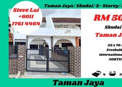 Taman Jaya/ Skudai/ 2- Storey/ For Sale