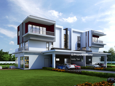 Call for Promo now! Brand New 3-Storeys Semi-D @Twin Palms Sg Long