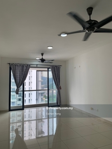Partially furnished high floor unit for sale now !