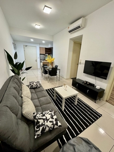 Fully Furnished One Bedroom Sunway Geosense, Sunway South Quay, Near Bandar Sunway, High Floor Unit