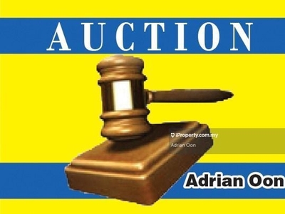 Service Residence For Auction At Low Price !!
