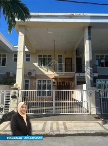 (FREEHOLD) Rumah teres 2 tingkat Taman Bukit Piatu Mutiara