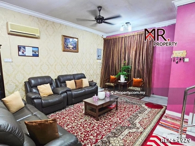 Fully Extended Double Storey Terrace Taman Melati For Sale