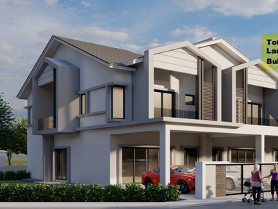 New 2sty Terrace House 1400sf
