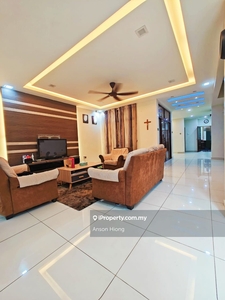 Rini Heights 2storey terrace house fully furnished for sale