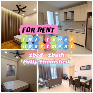 TRI Tower Apartment 2bed 2bath Fully Furnished