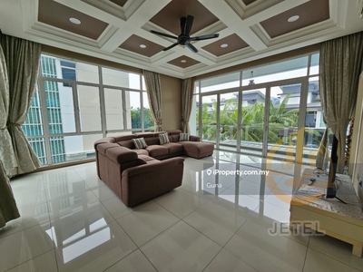 Well Maintained Fully Furnished Setia Tropika 2.5-Sty Semi-D For Rent