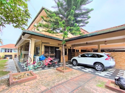 ENDLOT WITH EXTRA LAND| Double Storey Terrace Taman Daya Maju Meru For Sale