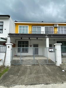 [FOR RENT] Double Storey Terrace @Durian Tunggal Melaka, Partial Furnished, Fully Grilled, All Windows With Curtains