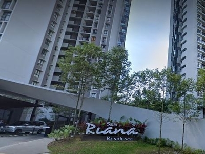 For Sale Condo Near LRT Station & Mall - Fully Furnished Seri Riana Residence, Wangsa Maju, Kuala Lumpur