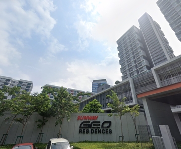 Fully Furnished Apartment 2 Rooms Condo BRT LRT Sunway Geo Residences Bandar Sunway Subang Jaya For Rent