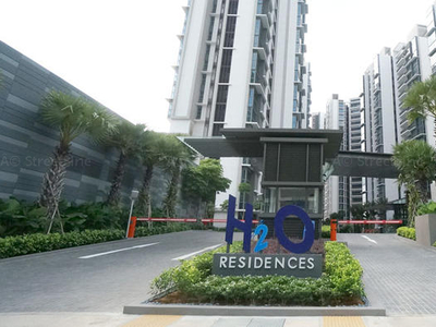 Fully Furnished Apartment 3 Rooms Condo LRT H2O Residences Ara Damansara Petaling Jaya For Rent