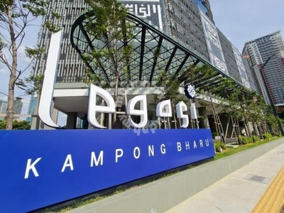 Fully Furnished Apartment 3 rooms Condo LRT Legasi Kampung Baru KL City Kuala Lumpur For Rent