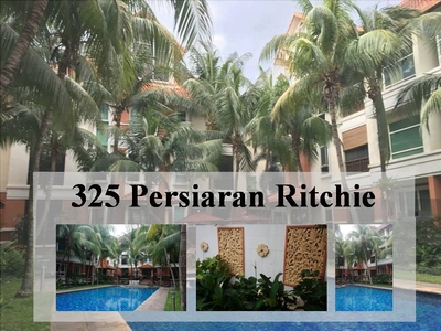 Fully Furnished Duplex 5 Rooms Condo LRT 325 Persiaran Ritchie Ampang Hilir Kuala Lumpur For Rent