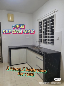 kepongmas for rent, kepong metropolitan, kitchen cabinet