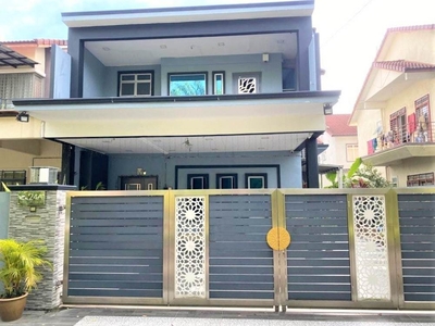 RENOVATED| EXTENDED Double Storey Semi D Taman Jaya Utama Telok Panglima Garang