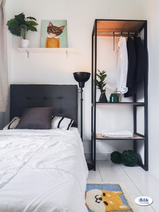 Single Room at Salvia Apartment, Kota Damansara Fully Furnished Newly Renovated