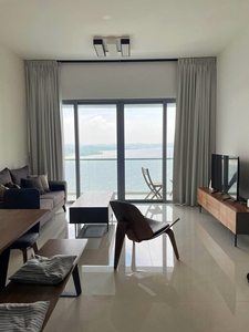 Southern Marina @ Puteri Harbour beautiful sea view, minimalist, fully furnished, very new condition, 1 year lease