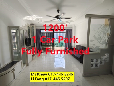 Sunny Ville - Fully Furnished - 1200' - 1 Car Park - Batu Uban