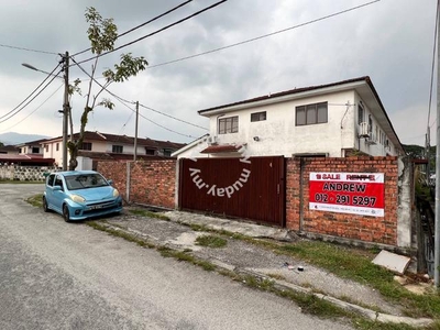 Double Storey Terrace House (Corner Unit) in Pusing For Sales
