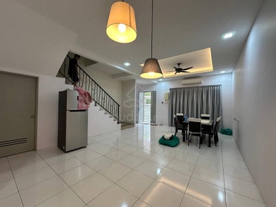 Partial Furnished Double Storey Terrace House In Lahat For Sales