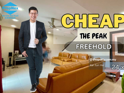 Cheap Nice Very Well Kept 3 Stry Superlink at The Peak Cheras