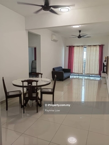 Forestville Condo 1000sf 3-Bedrooms K/cabinet partly Furnished 2-cpks
