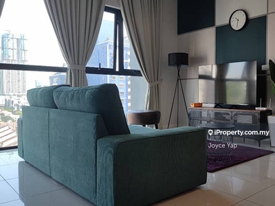 KL city nice view Good price Full furnish Big unit in Bangsar South