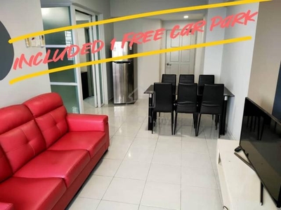 Nice Fully Furnished 2r1b Type Main Place Residence USJ for Rent