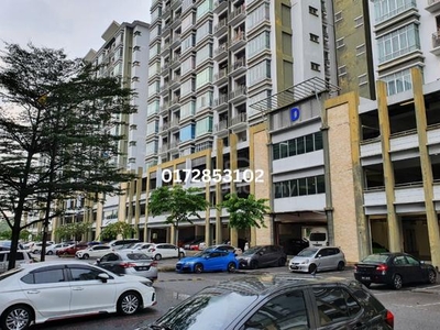 Shoplot located at Pangsapuri Damai Shah Alam Apartment