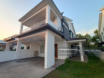 Taman Santuari Semi D With Partially Furnished, Extend And Renovated