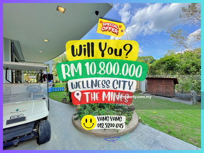 Will you? Rm10mil Bungalow @ The Mines Golf Club Wellness City