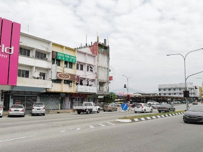 Pasir Puteh near Ipoh Town Freehold Shop Facing Main Raod For Sale