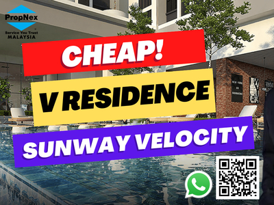 Sunway Velocity V Residence 3 For Rent, Taman Maluri, Cheras