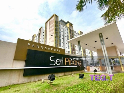 100% Full Loan Seri Pinang Apartment Setia Alam Good Condition