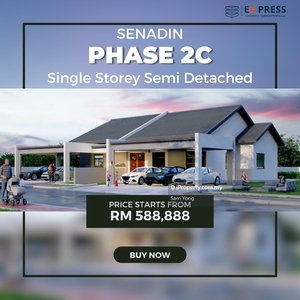 Brand New Single Storey Semi Detached at Senadin Phase 2c