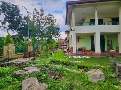 Corner Bungalow with huge side land for Sale