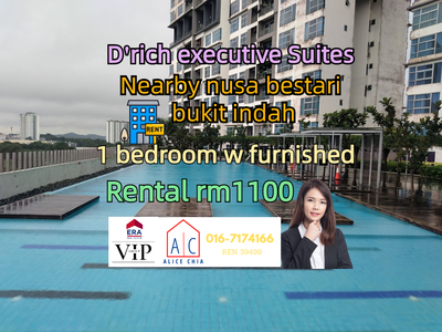 D'rich executive suite, tmn nusa duta. nearby nusa bestari/bukit indah