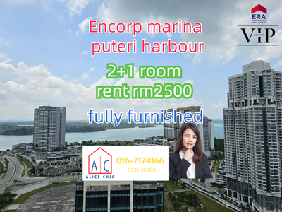 Encorp marina puteri harbour nusajaya nice unit for rent