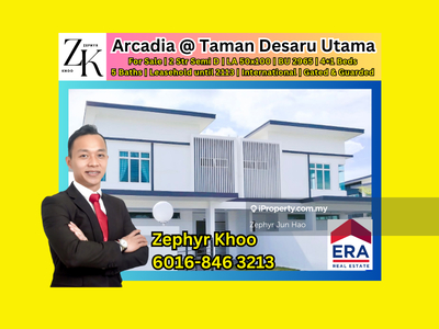 For Sale Acadia @ Taman Desaru Utama 2 Storey Semi Detached